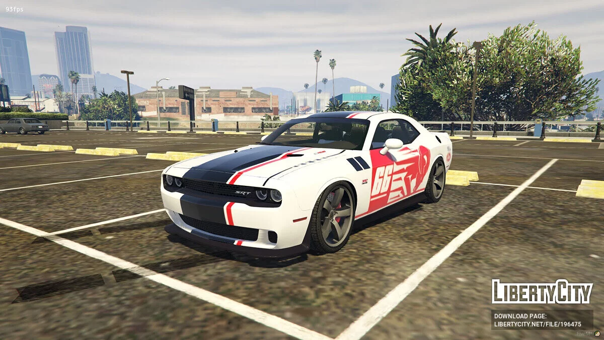 2016 Dodge Challenger Livery 66 Ram 1.0 / GTA 5