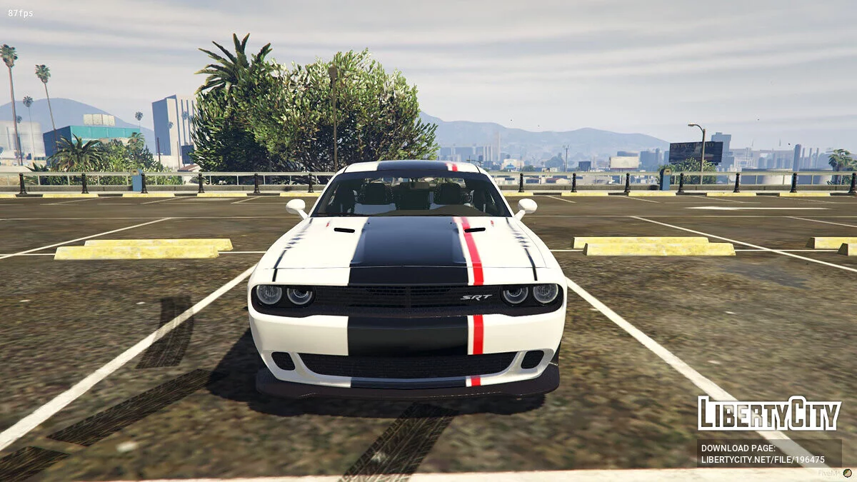 2016 Dodge Challenger Livery 66 Ram 1.0 / GTA 5