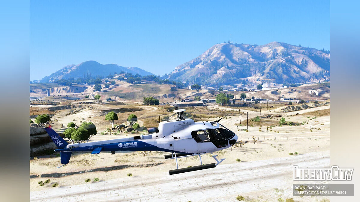 Гражданские ливреи Airbus Helicopters H125 Écureuil (AS350) / GTA 5
