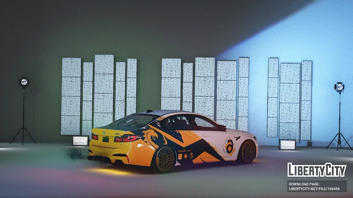 BMW M5 F90 Livery / GTA 5