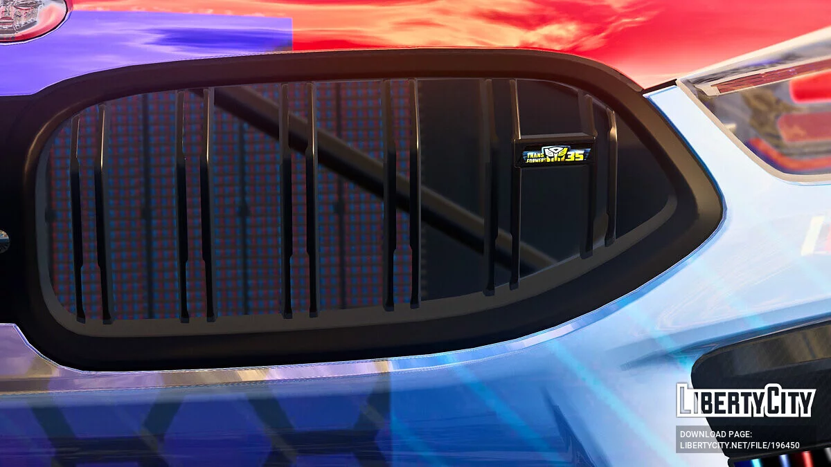 BMW M8 Transformers Edition Livery / GTA 5