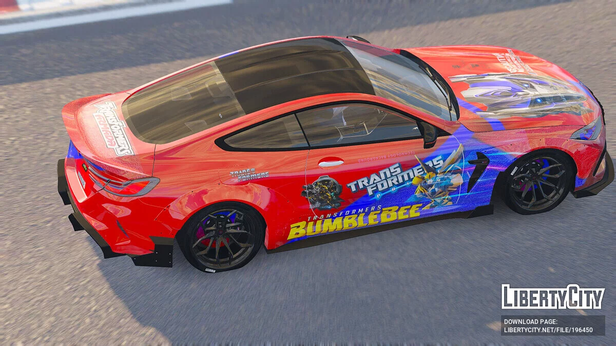 BMW M8 Transformers Edition Livery / GTA 5