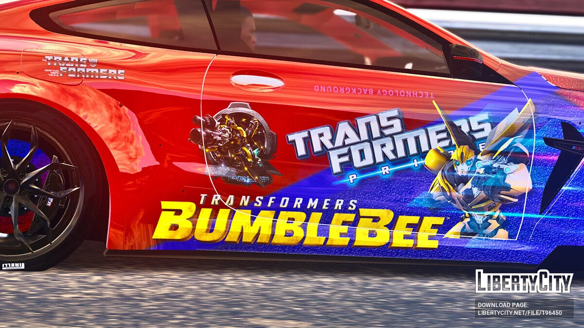 BMW M8 Transformers Edition Livery / GTA 5