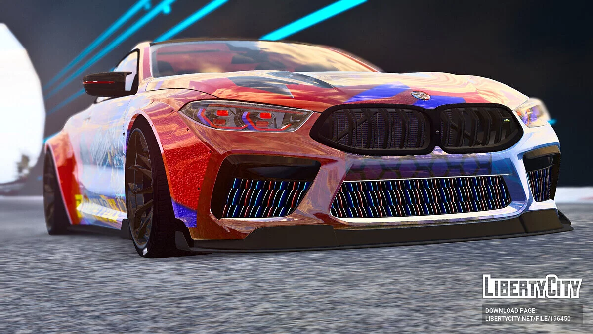 BMW M8 Transformers Edition Livery / GTA 5