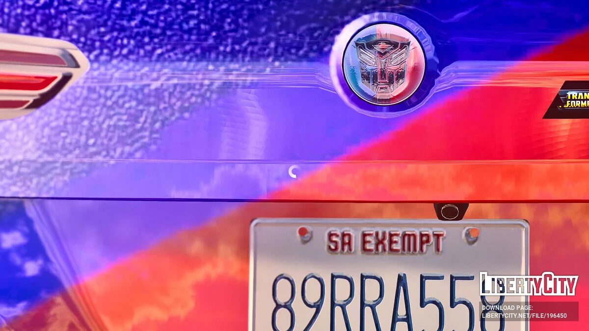 BMW M8 Transformers Edition Livery / GTA 5