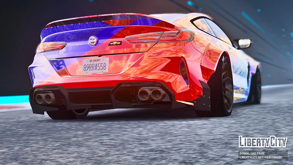 BMW M8 Transformers Edition Livery / GTA 5