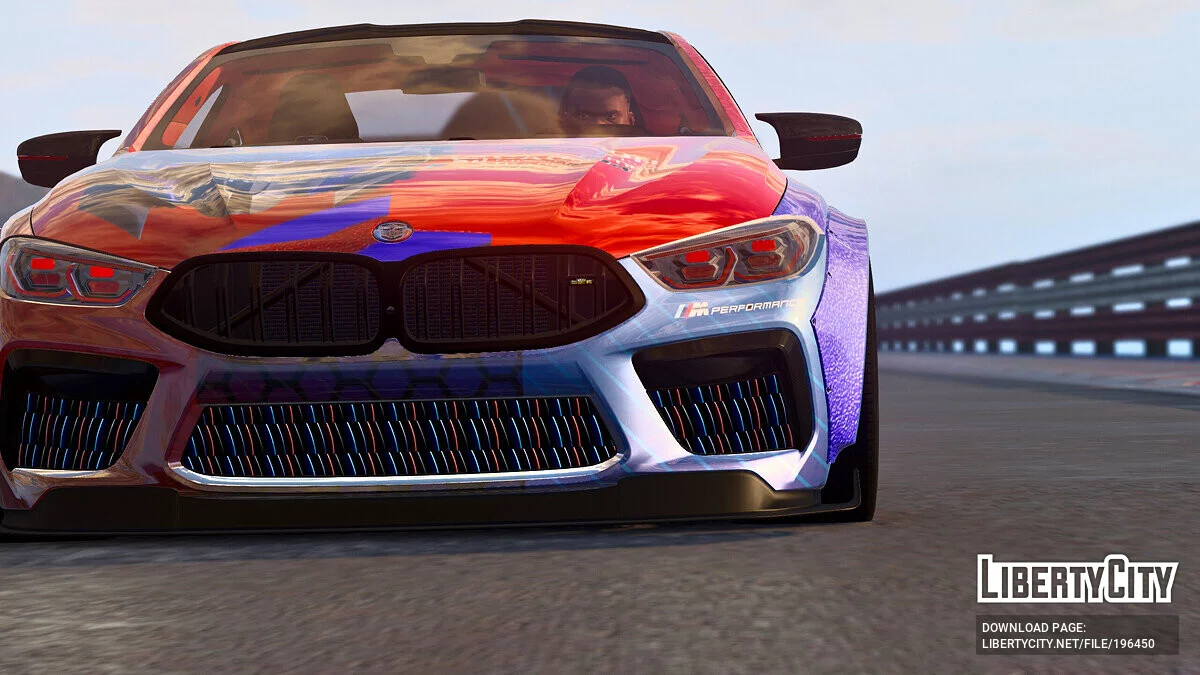 BMW M8 Transformers Edition Livery / GTA 5