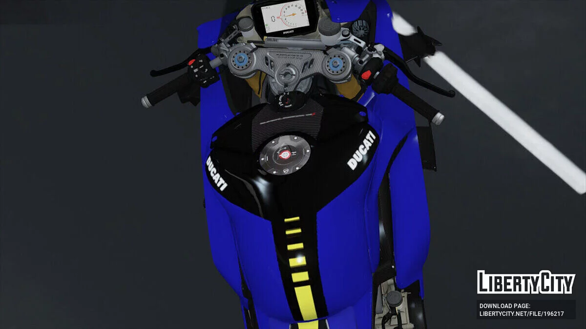 Ducati Supperleggera V4J Lamborghini Livery 1.0 / GTA 5