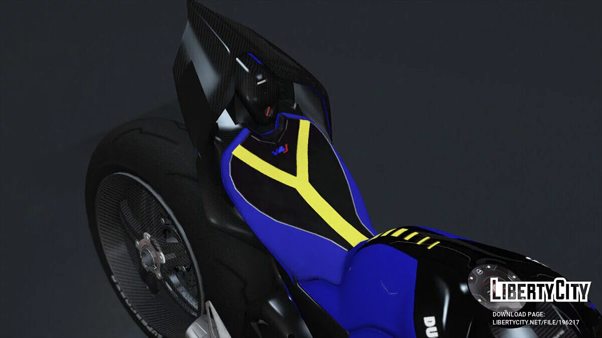 Ducati Supperleggera V4J Lamborghini Livery 1.0 / GTA 5