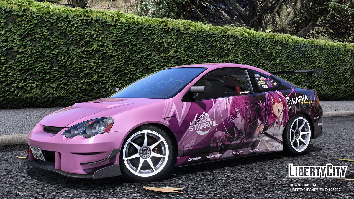 Honda Integra Type-R (DC5) - Anime paintjob / GTA 5