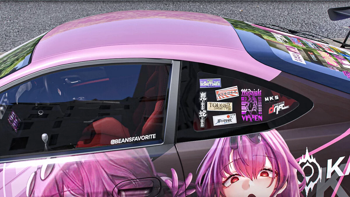 Honda Integra Type-R (DC5) - Anime paintjob / GTA 5