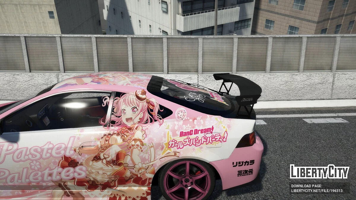 Honda Integra Type-R (DC5) BanG Dream / GTA 5