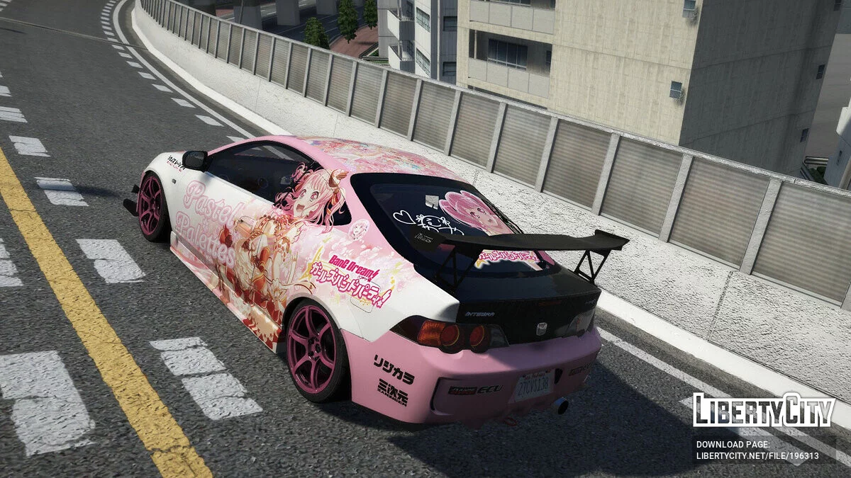 Honda Integra Type-R (DC5) BanG Dream / GTA 5