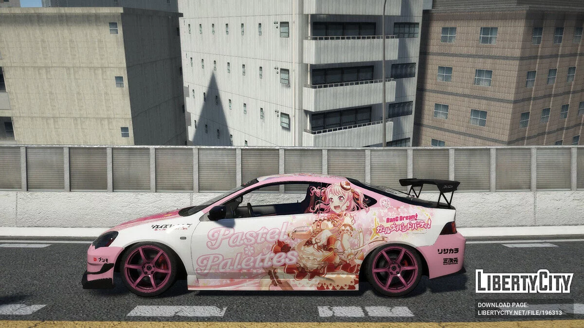 Honda Integra Type-R (DC5) BanG Dream / GTA 5