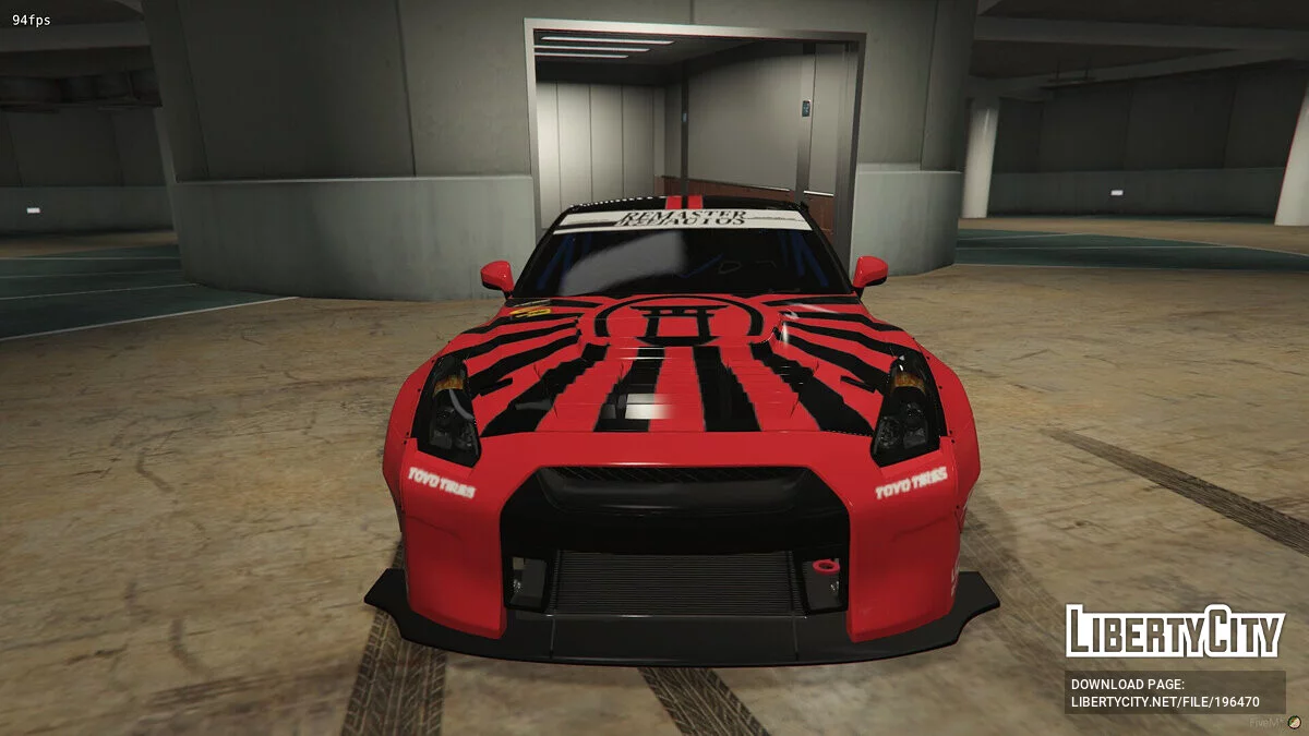Liberty Walk Nissan GT-R R35 Livery Demon JDM / GTA 5