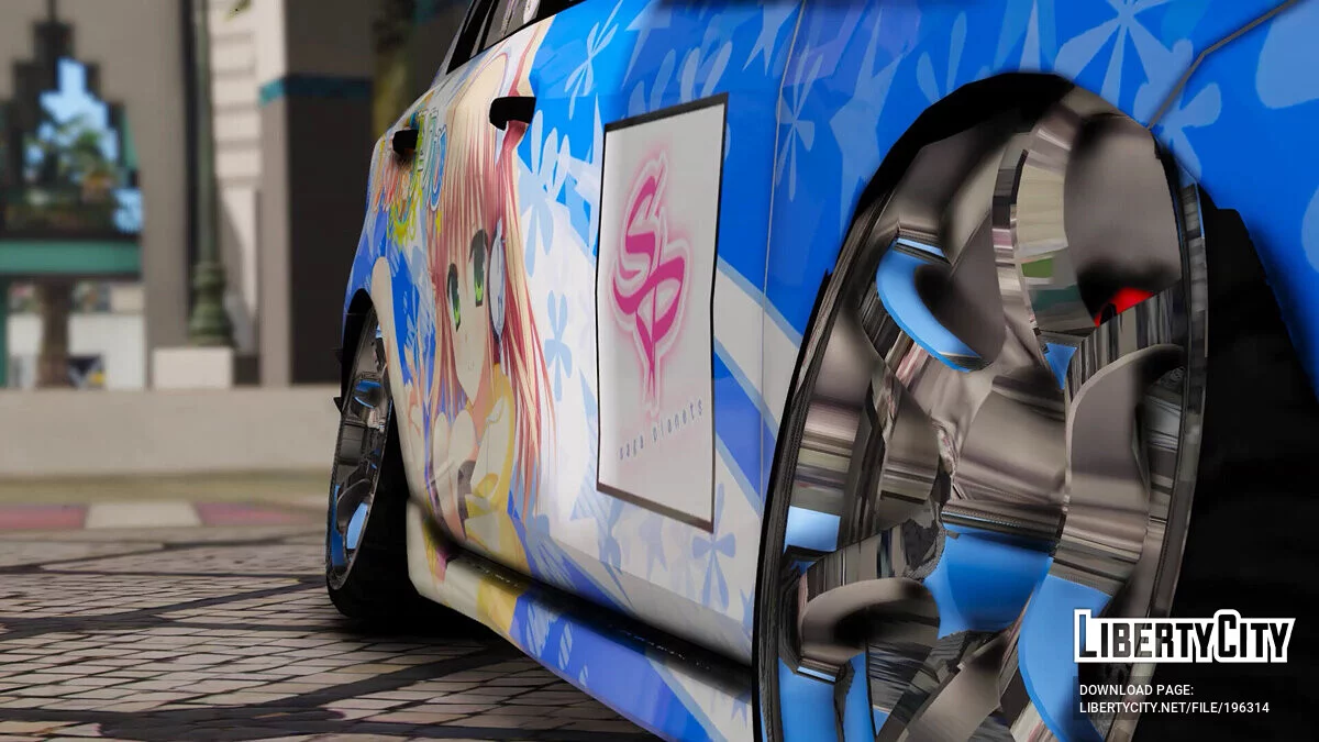 Mazda 3 2010 винил / GTA 5