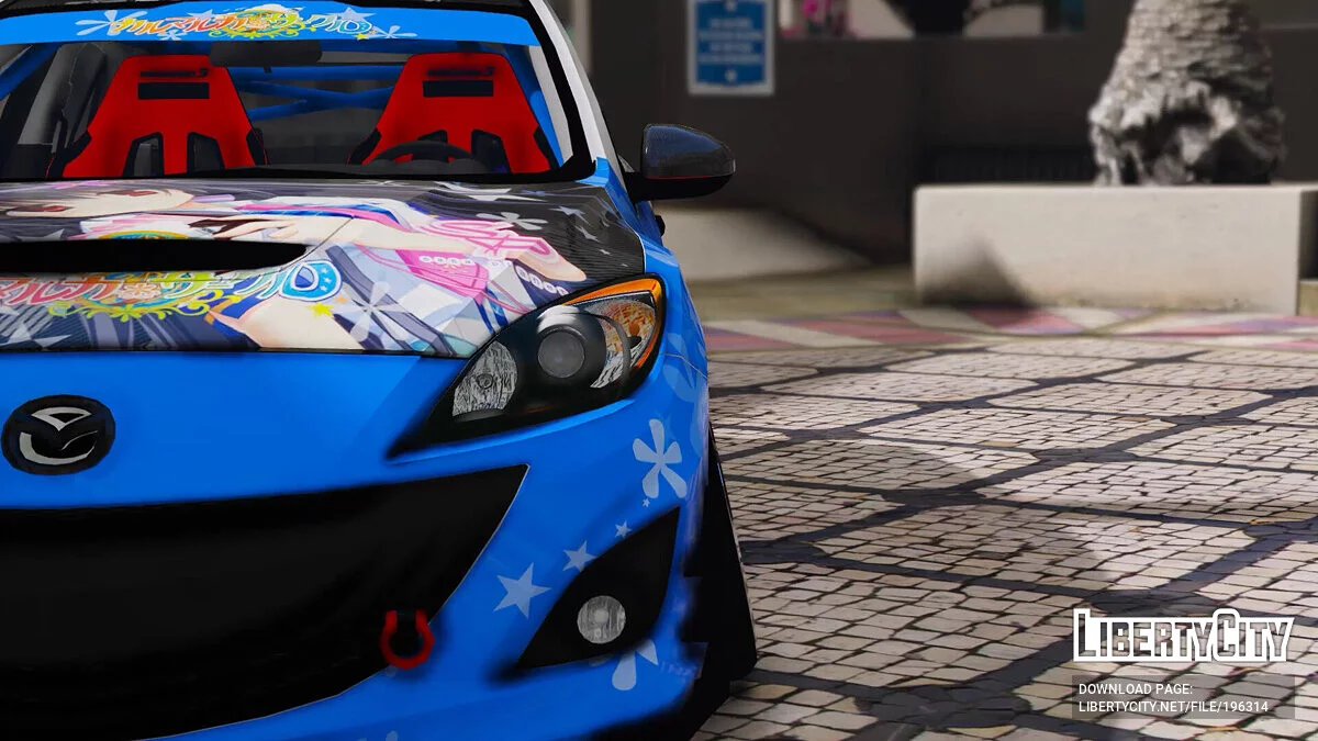 Mazda 3 2010 винил / GTA 5