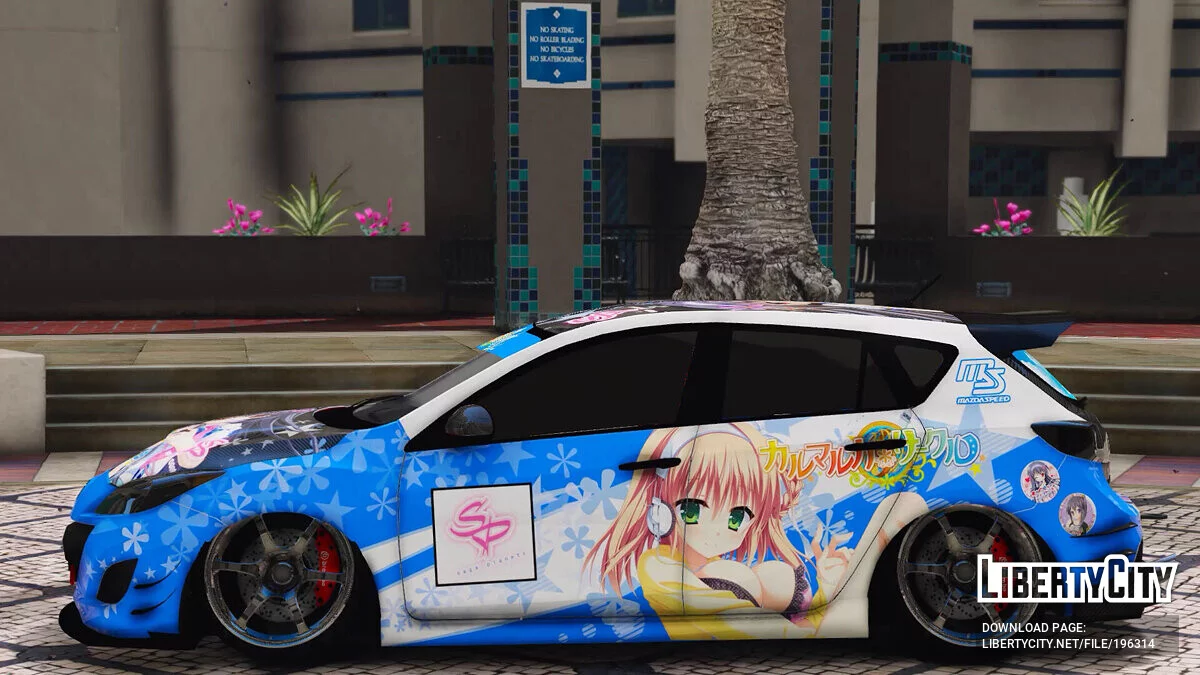 Mazda 3 2010 винил / GTA 5