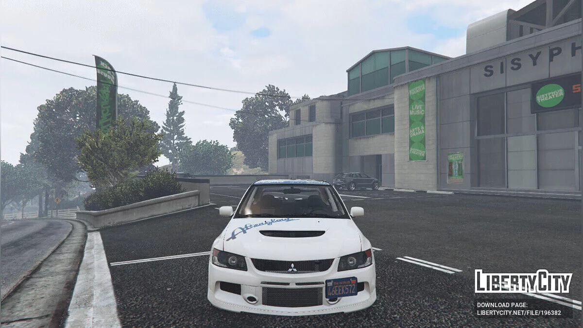 Mitsubishi Lancer Evo IX 4K Bandori Afterglow / GTA 5