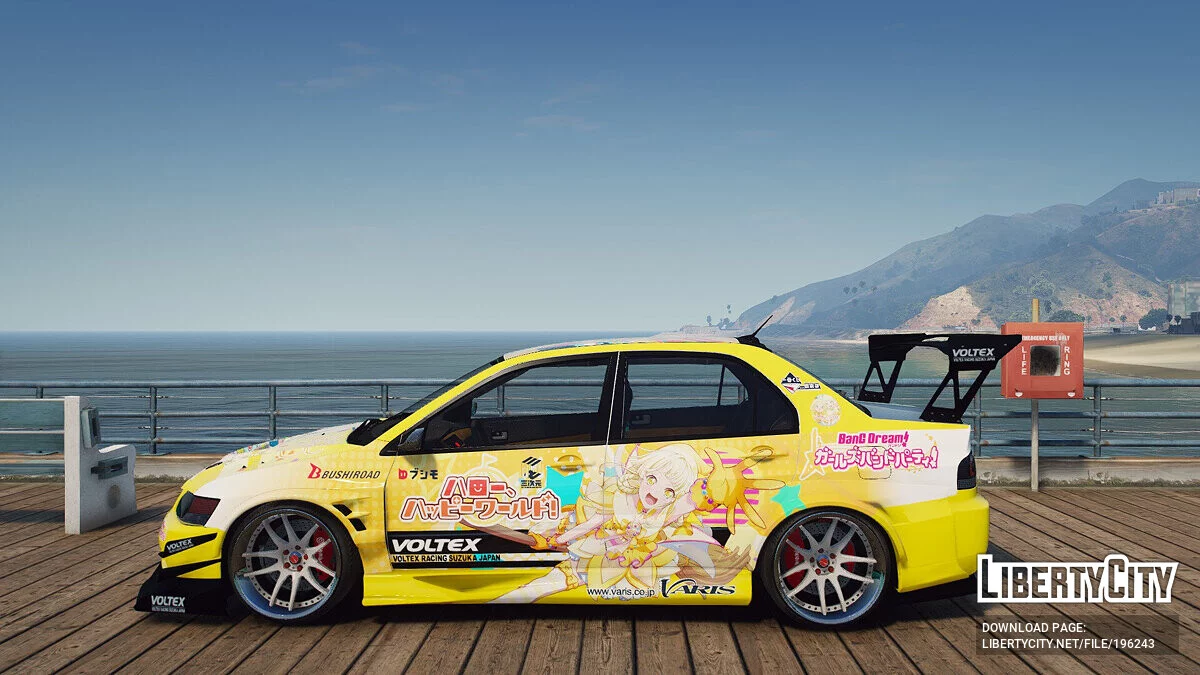 Mitsubishi Lancer Evolution IX Voltex Tsurumaki Kokoro / GTA 5