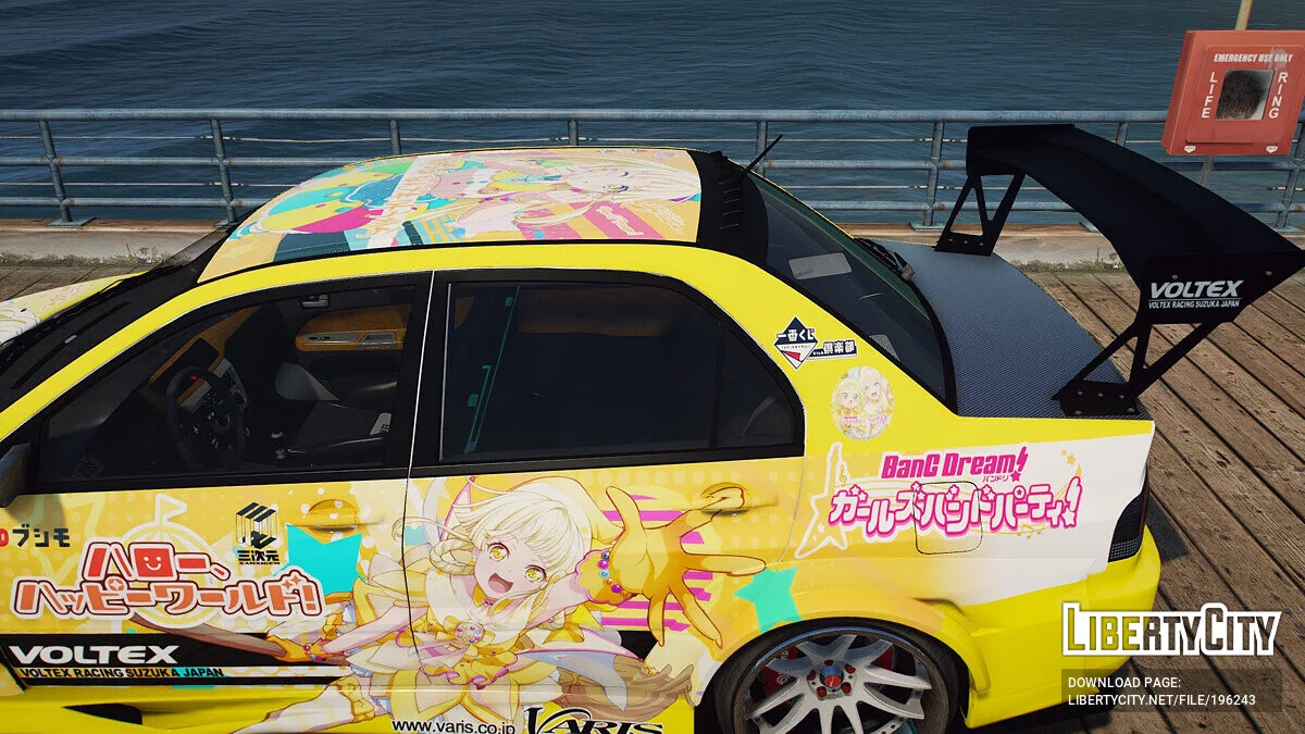 Mitsubishi Lancer Evolution IX Voltex Tsurumaki Kokoro / GTA 5