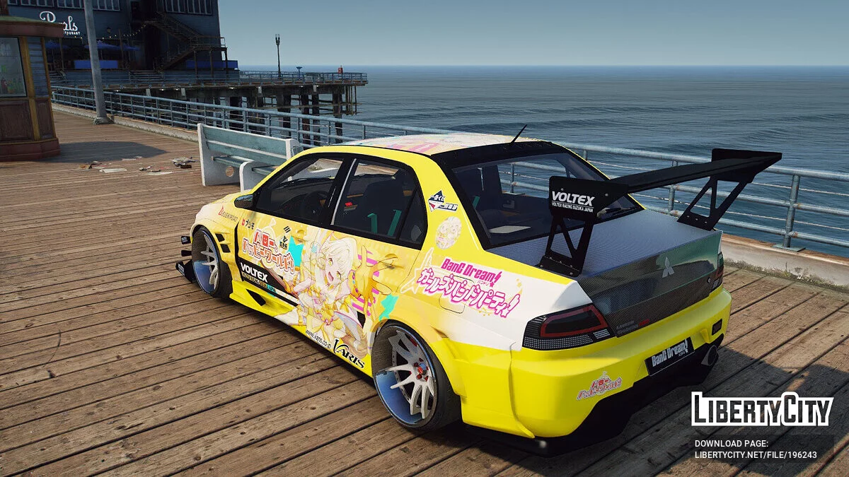 Mitsubishi Lancer Evolution IX Voltex Tsurumaki Kokoro / GTA 5