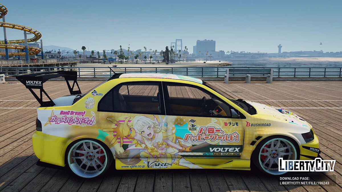 Mitsubishi Lancer Evolution IX Voltex Tsurumaki Kokoro / GTA 5