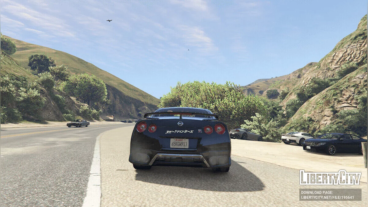 Nissan GTR R35 - Itasha Asa Mitaka / GTA 5