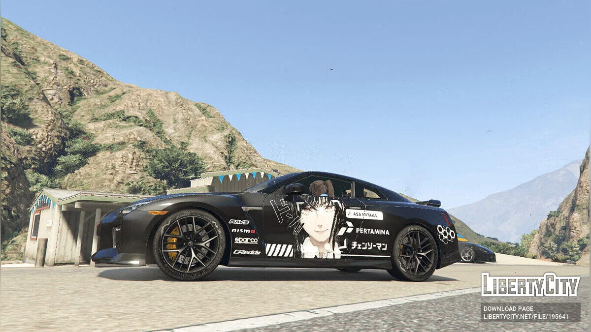 Nissan GTR R35 - Itasha Asa Mitaka / GTA 5