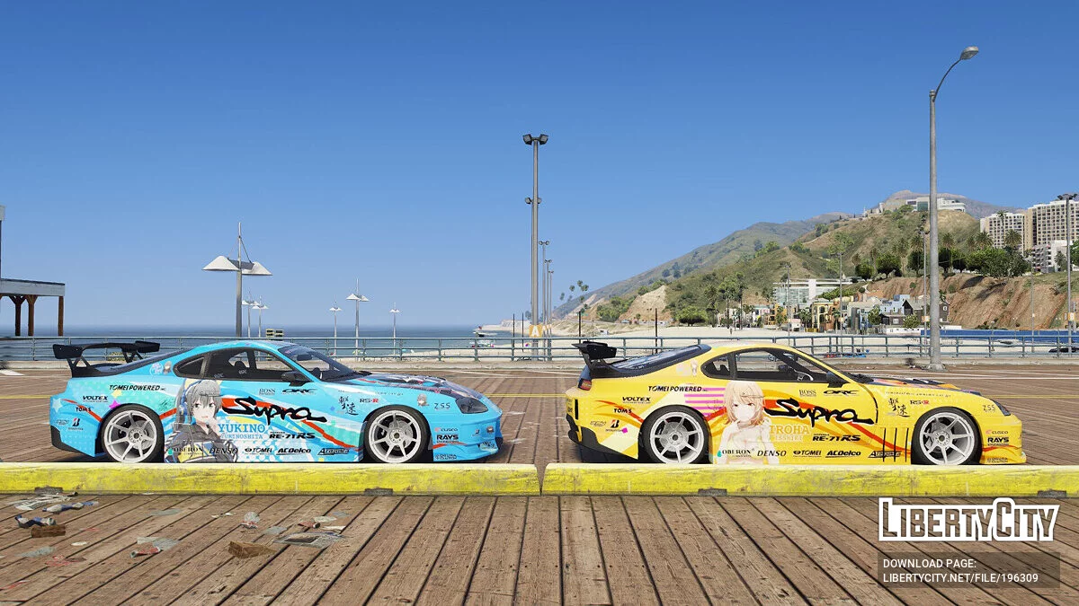 Toyota Supra - OreGairu Yukinoshita Yukino / GTA 5