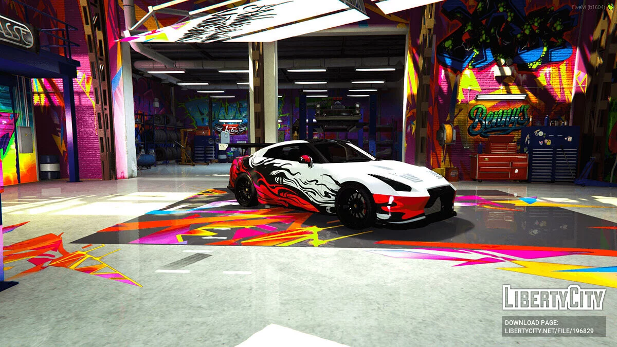 2012 Nissan GT-R R35 / GTA 5