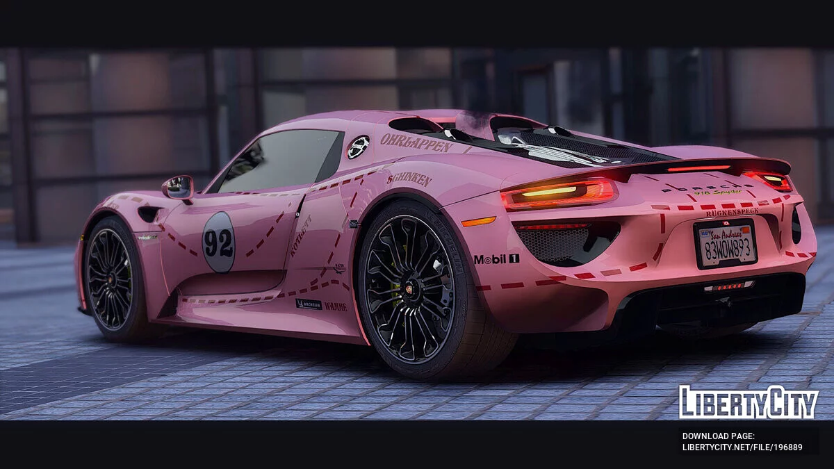 2015 Porsche 918 Spyder / GTA 5