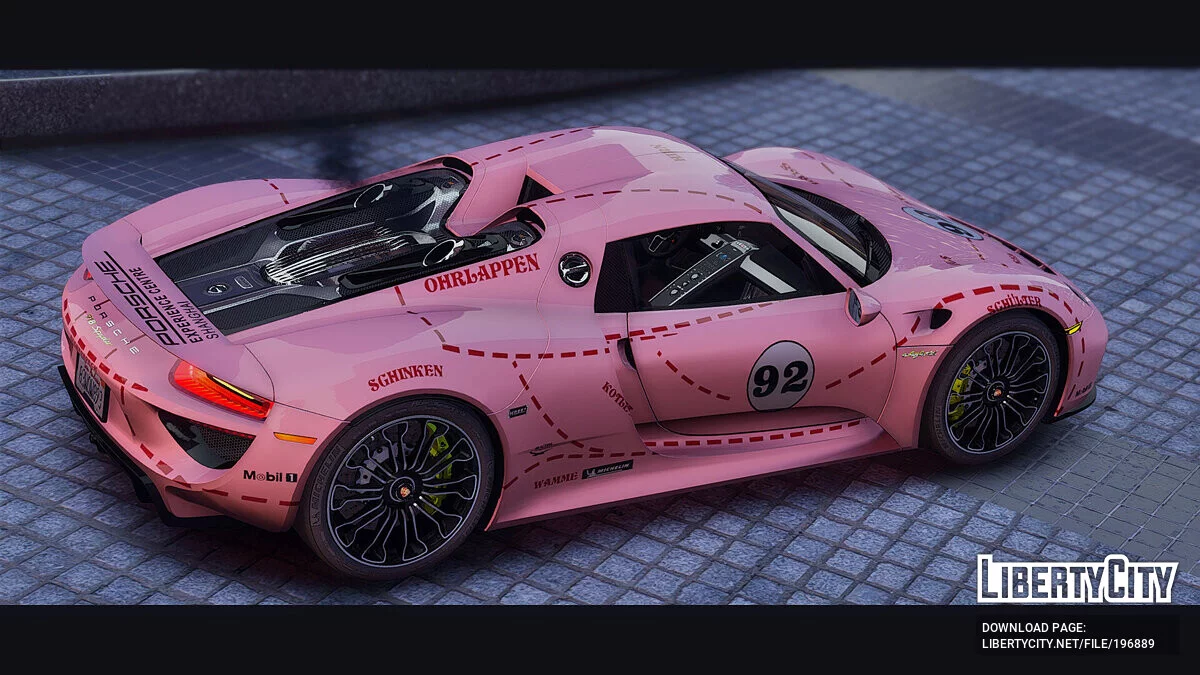 2015 Porsche 918 Spyder / GTA 5