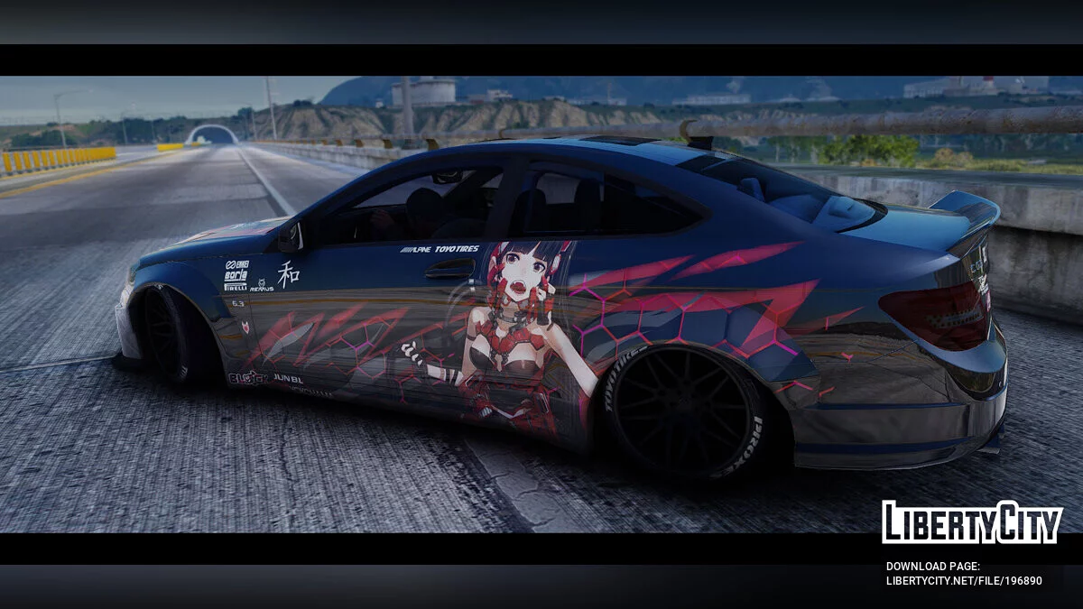 Mercedes-Benz C63 AMG - Livery / GTA 5