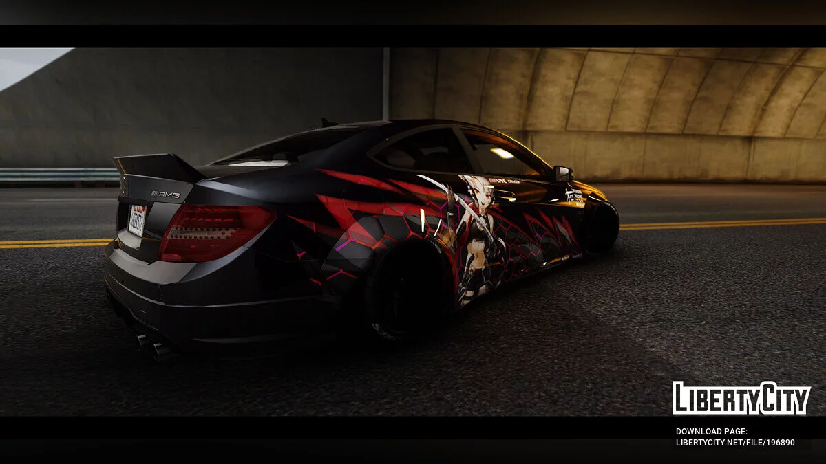 Mercedes-Benz C63 AMG - Livery / GTA 5