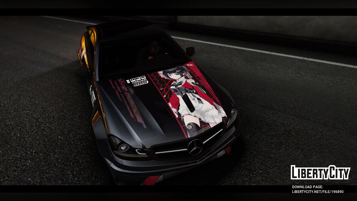 Mercedes-Benz C63 AMG - Livery / GTA 5