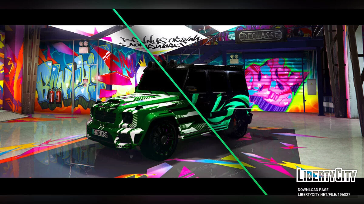 Mercedes-Benz G63 Jurassic Edition / GTA 5