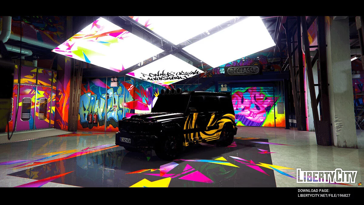 Mercedes-Benz G63 Jurassic Edition / GTA 5
