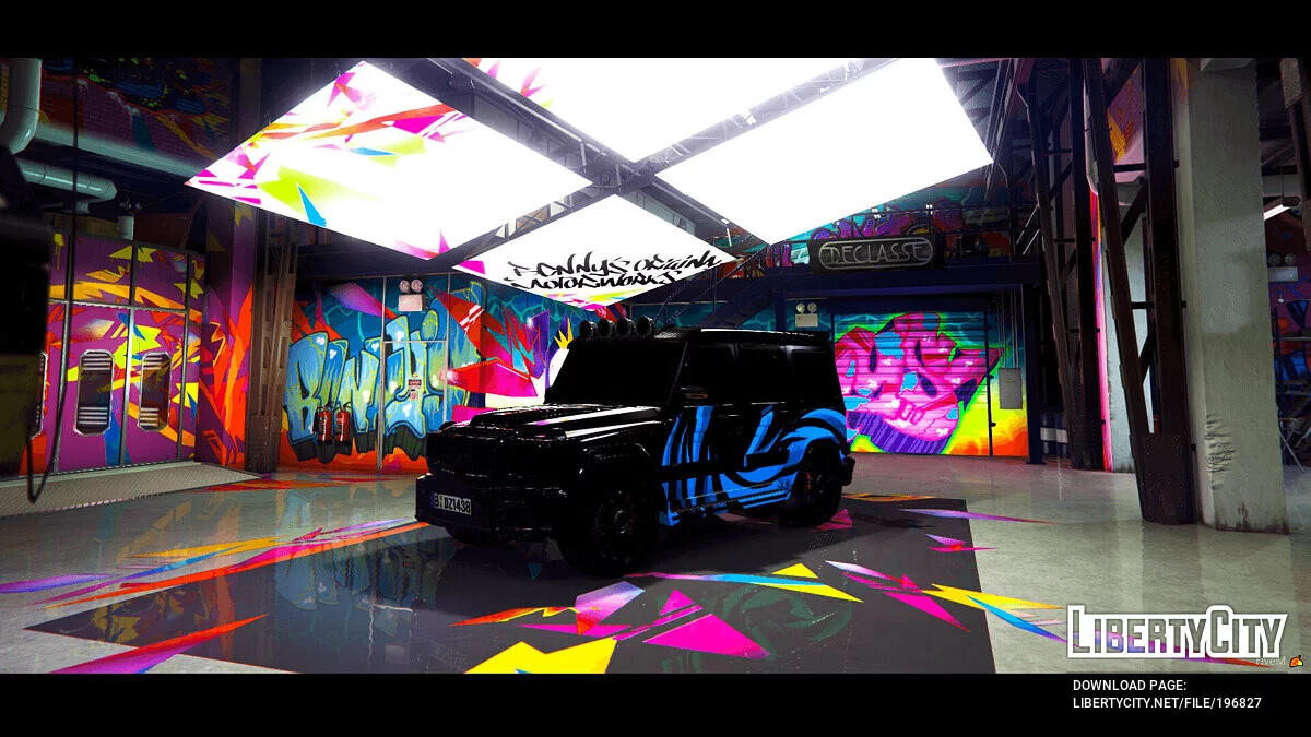 Mercedes-Benz G63 Jurassic Edition / GTA 5