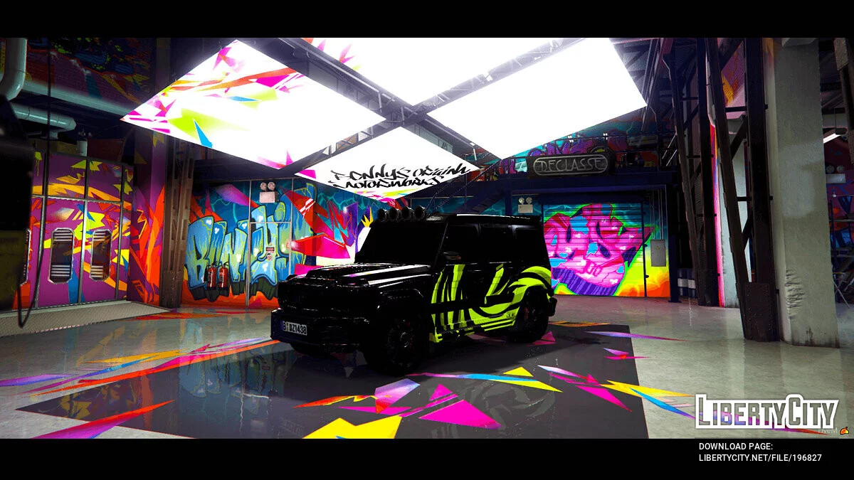Mercedes-Benz G63 Jurassic Edition / GTA 5
