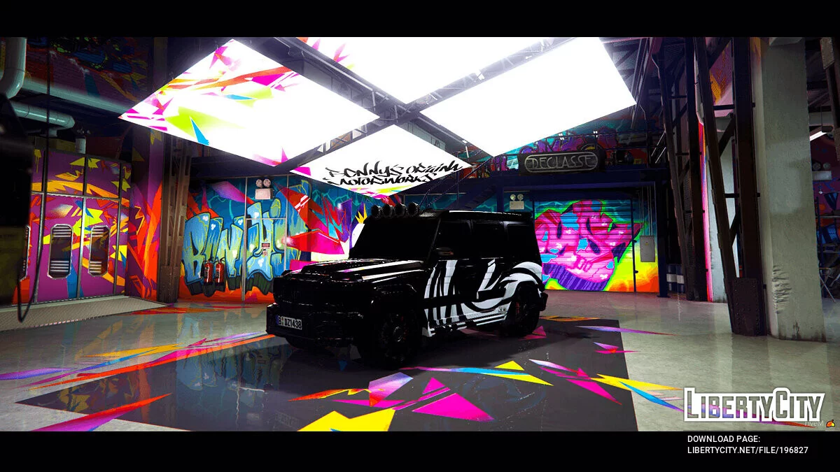 Mercedes-Benz G63 Jurassic Edition / GTA 5