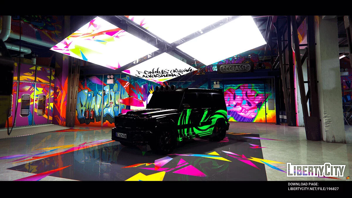 Mercedes-Benz G63 Jurassic Edition / GTA 5
