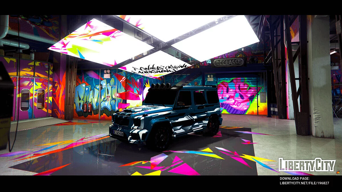 Mercedes-Benz G63 Jurassic Edition / GTA 5