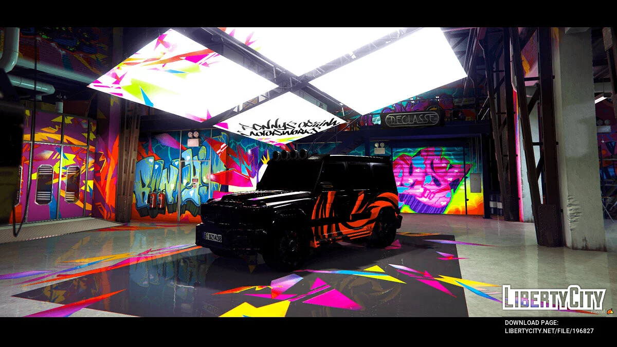 Mercedes-Benz G63 Jurassic Edition / GTA 5