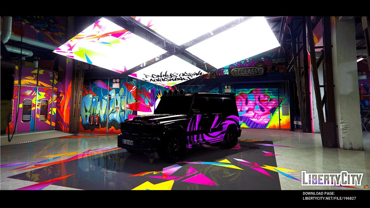 Mercedes-Benz G63 Jurassic Edition / GTA 5