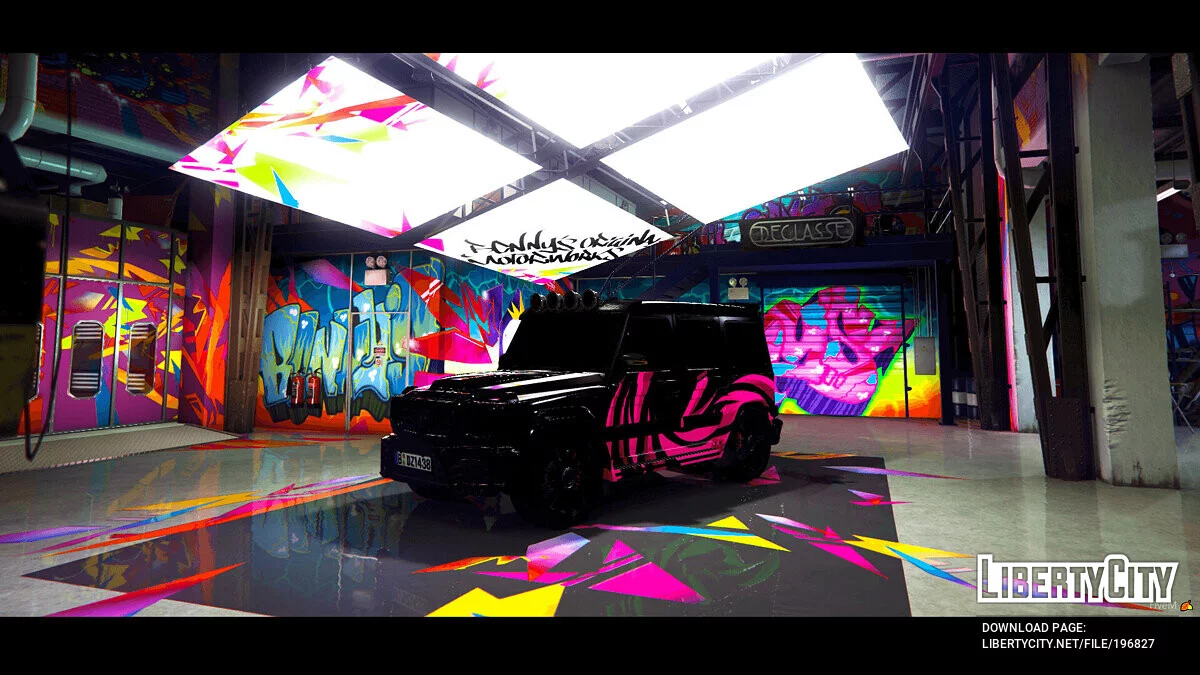 Mercedes-Benz G63 Jurassic Edition / GTA 5