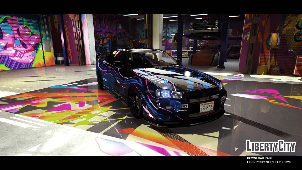 Nissan Skyline GT-R (BNR34) / GTA 5
