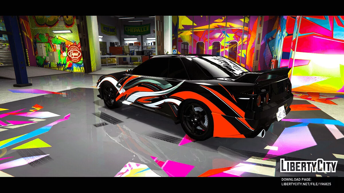 Nissan Skyline GT-R R32 by NoHz's Trevamize Livery / GTA 5