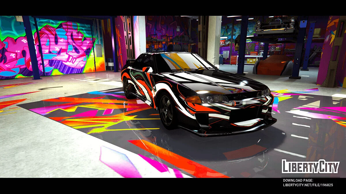 Nissan Skyline GT-R R32 by NoHz's Trevamize Livery / GTA 5