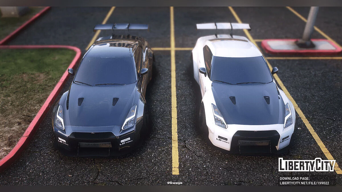 2017 Nissan GTR - F7LTHY Livery / GTA 5